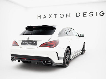 Maxton Design - Rear Splitter (Vertical Bars) Mercedes-Benz CLA AMG-Line C117
