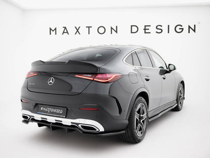 Maxton Design - Rear Splitter (Vertical Bars) Mercedes-Benz GLC Coupe AMG-Line C254