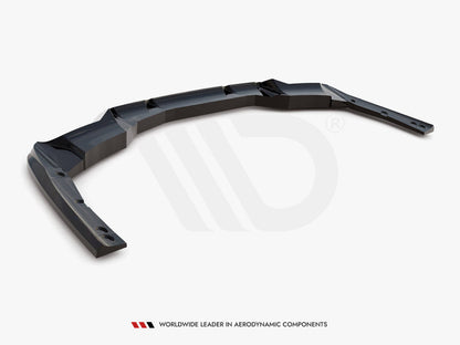 Maxton Design - Rear Splitter (Vertical Bars) BMW iX3 M-Pack G08 Facelift