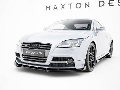 Maxton Design - Street PRO Front Splitter + Flaps Audi TT S / TT S-Line 8J Facelift