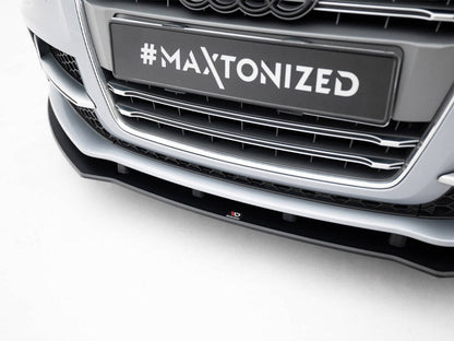 Maxton Design - Street PRO Front Splitter Audi TT S / TT S-Line 8J Facelift