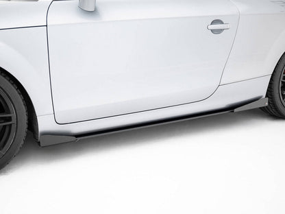 Maxton Design - Street PRO Side Skirts Diffusers + Flaps Audi TT S / TT S-Line 8J Facelift