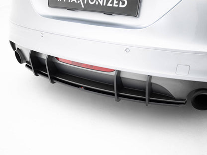 Maxton Design - Street PRO Rear Diffuser Audi TT S-Line 8J Facelift