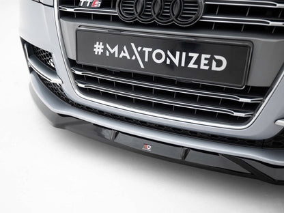Maxton Design - Front Splitter V.2 Audi TT S / TT S-Line 8J Facelift