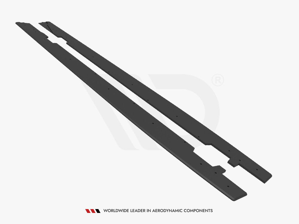 Maxton Design - Street PRO Side Skirts Diffusers Audi A5 Sportback F5 / B9 Facelift