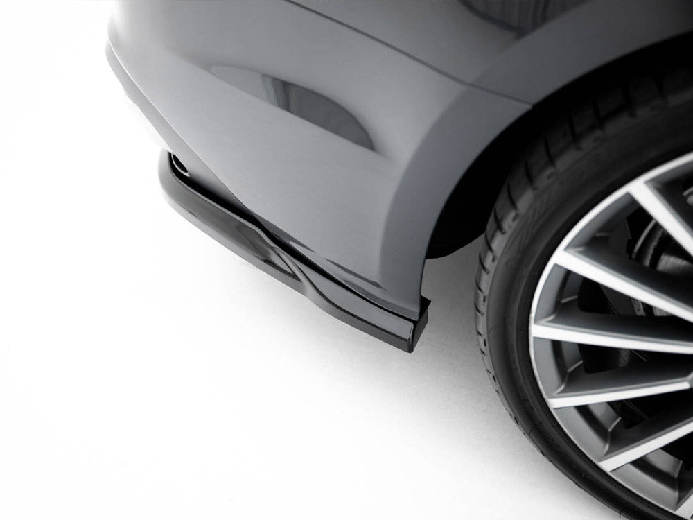 Maxton Design - Rear Splitter (Vertical Bars) Audi A5 F5 / B9 Facelift