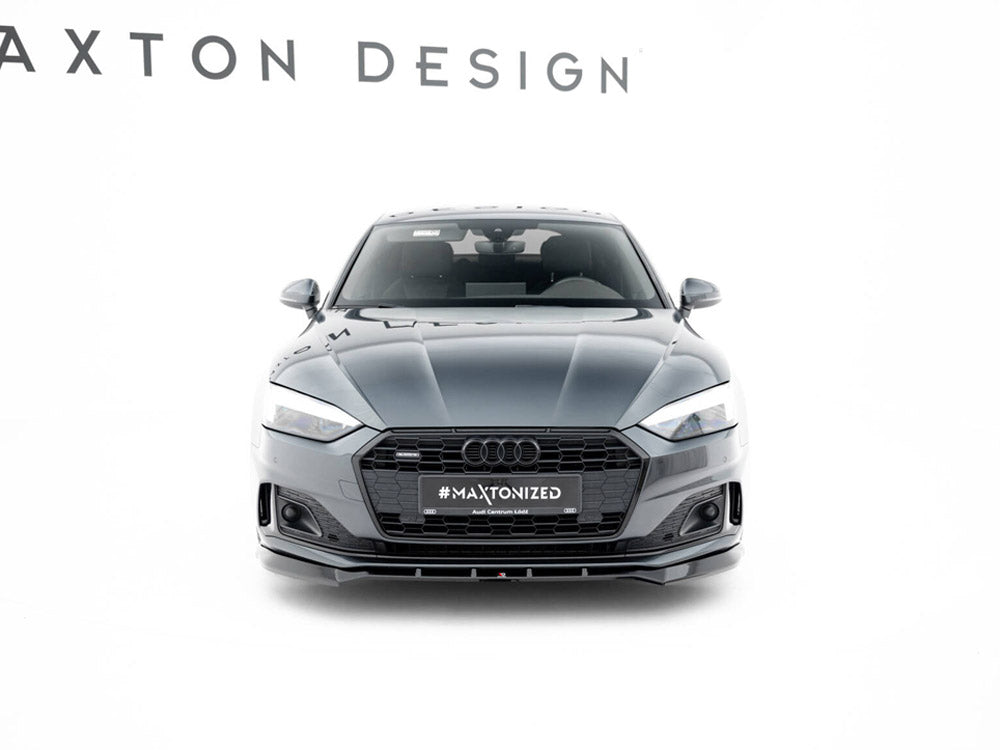 Maxton Design - Front Splitter V.2 Audi A5 F5 / B9 Facelift