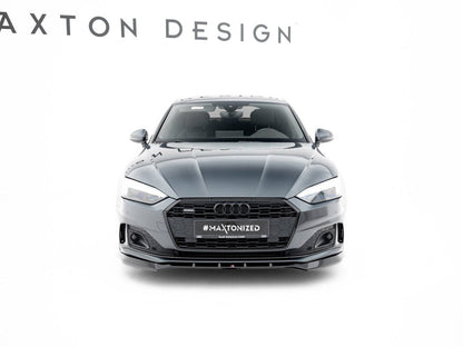 Maxton Design - Front Splitter V.2 Audi A5 F5 / B9 Facelift