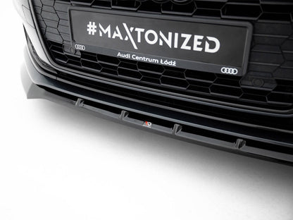 Maxton Design - Front Splitter V.2 Audi A5 F5 / B9 Facelift