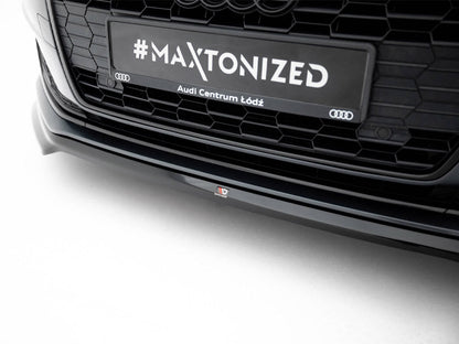 Maxton Design - Front Splitter V.1 Audi A5 F5 / B9 Facelift