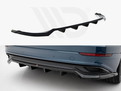 Maxton Design - Rear Splitter (Vertical Bars) Audi Q8 Mk1