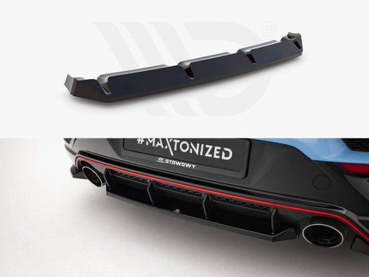Maxton Design - Central Rear Splitter Hyundai Veloster N Mk2