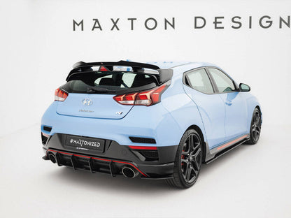 Maxton Design - Street Pro Rear Side Splitters Hyundai Veloster N Mk2