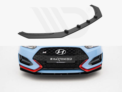 Maxton Design - Street PRO Front Splitter Hyundai Veloster N Mk2
