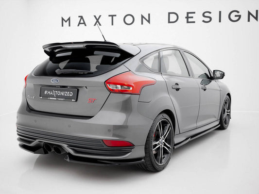 Maxton Design - Rear Side Splitters V.3 Ford Focus ST Mk3 Facelift