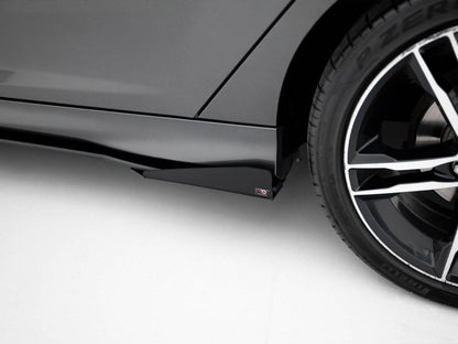 Maxton Design - Street PRO Side Skirts Diffusers + Flaps Ford Focus ST Mk3