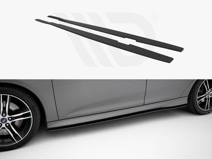 Maxton Design - Street PRO Side Skirts Diffusers Ford Focus ST Mk3