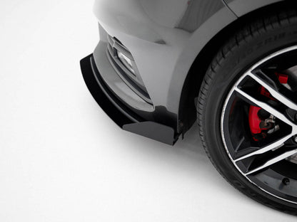 Maxton Design - Street PRO Front Splitter + Flaps Ford Focus ST Mk3 Facelift