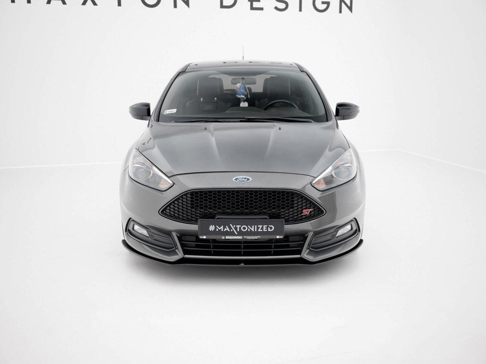 Maxton Design - Street PRO Front Splitter Ford Focus ST Mk3 Facelift