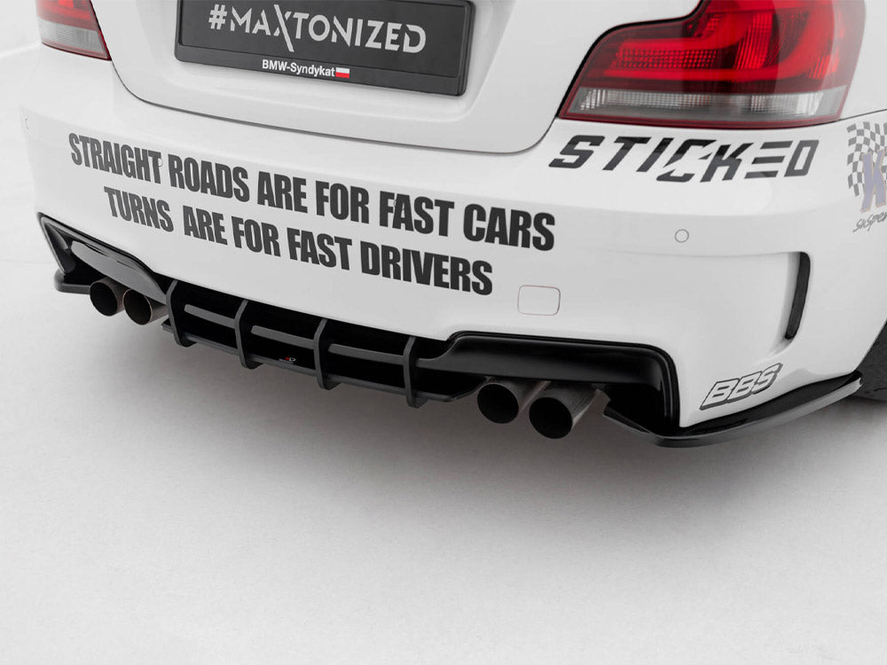 Maxton Design - Street PRO Rear Diffuser BMW 1 M Coupe E82