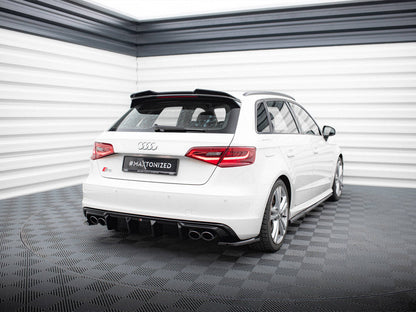 Maxton Design - Rear Side Splitters Audi S3 Sportback 8V