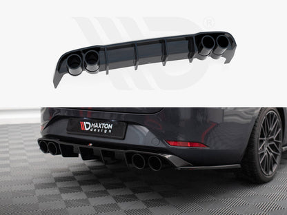 Maxton Design - Rear Valance + Exhaust Ends Imitation Seat Leon ST FR Mk4