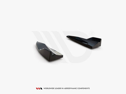 Maxton Design - Rear Side Splitters V.2 Porsche Macan GTS / Sport Design Mk1 Facelift