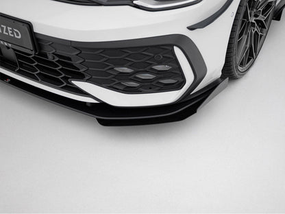 Maxton Design - Front Flaps Volkswagen Golf GTI / GTE / R-Line Mk8 Facelift