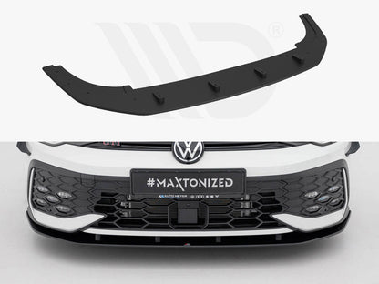 Maxton Design - Street PRO Front Splitter Volkswagen Golf GTI / GTE / R-Line Mk8 Facelift