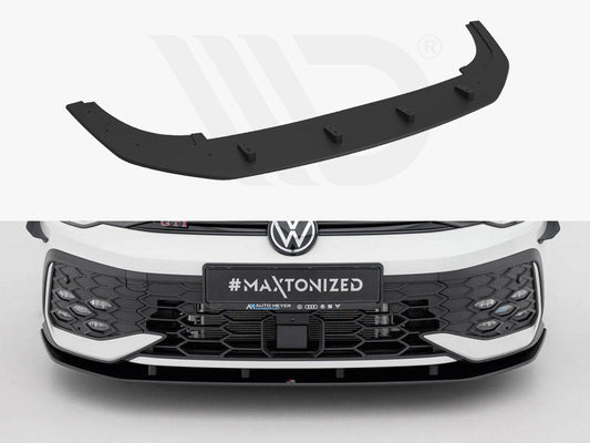 Maxton Design - Street PRO Front Splitter Volkswagen Golf GTI / GTE / R-Line Mk8 Facelift