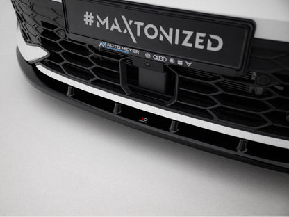 Maxton Design - Front Splitter V.5 Volkswagen Golf GTI / GTE / R-Line Mk8 Facelift