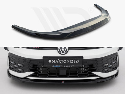 Maxton Design - Front Splitter V.4 Volkswagen Golf GTI / GTE / R-Line Mk8 Facelift