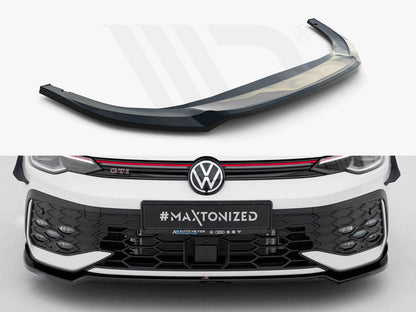 Maxton Design - Front Splitter V.3 Volkswagen Golf GTI / GTE / R-Line Mk8 Facelift