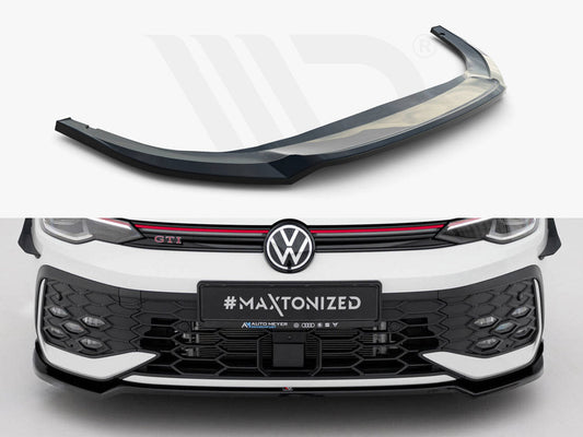 Maxton Design - Front Splitter V.3 Volkswagen Golf GTI / GTE / R-Line Mk8 Facelift