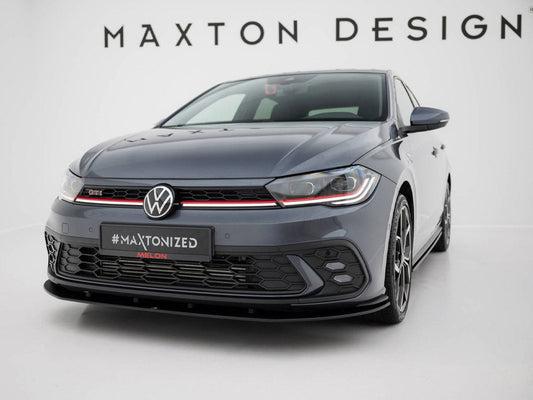 Maxton Design - Street PRO Front Splitter Volkswagen Polo GTI Mk6 Facelift