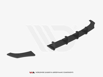 Maxton Design - Street PRO Rear Diffuser Volkswagen Polo GTI Mk6 Facelift