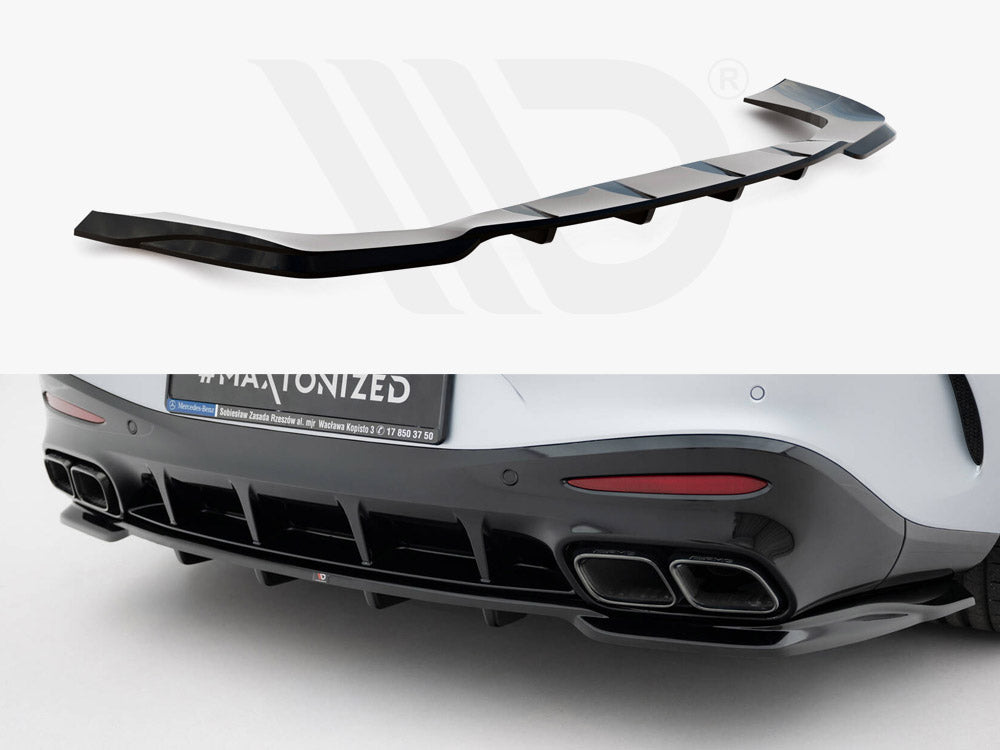 Maxton Design - Rear Splitter (Vertical Bars) V.1 Mercedes-AMG GT 63 / 55 / 63 S E Performance C192