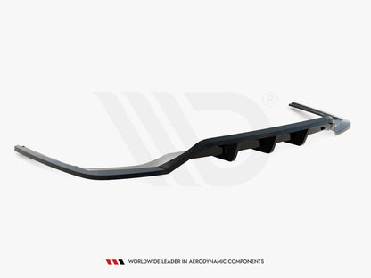 Maxton Design - Rear Splitter (Vertical Bars) V.2 Audi A4 S-Line B9 Facelift