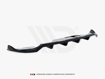 Maxton Design - Rear Splitter (Vertical Bars) Skoda Kamiq Monte Carlo Mk1 Facelift