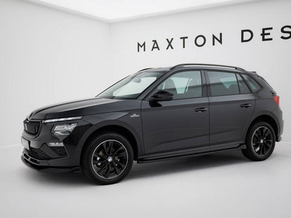 Maxton Design - Side Skirts Diffusers Skoda Kamiq Monte Carlo Mk1 Facelift
