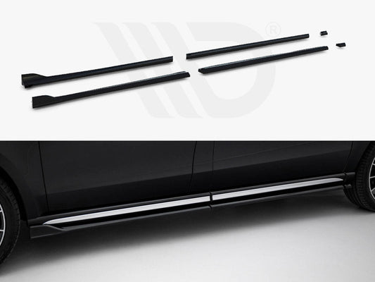Maxton Design - Side Skirts Diffusers V.2 Mercedes-Benz V-Class Long AMG-Line W447