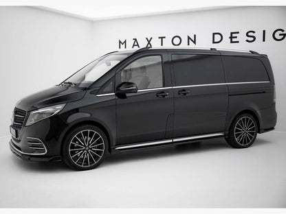 Maxton Design - Side Skirts Diffusers V.2 Mercedes-Benz V-Class Long AMG-Line W447