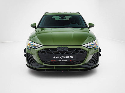 Maxton Design - Street PRO Front Splitter Audi S3 Sportback / A3 S-Line Sportback 8Y Facelift