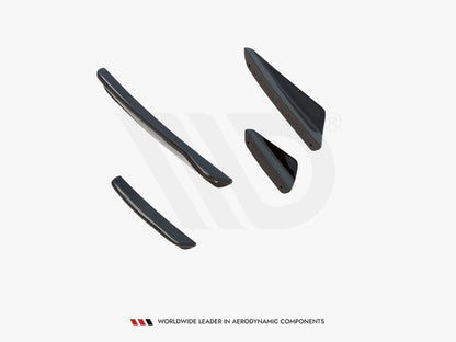 Maxton Design - Front Bumper Wings (Canards) Audi S3 Sportback / A3 S-Line Sportback 8Y Facelift