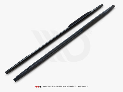 Maxton Design - Side Skirts Diffusers V.2 Audi S3 Sportback / A3 S-Line Sportback 8Y Facelift
