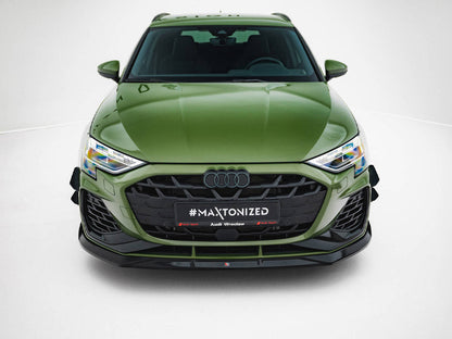 Maxton Design -  Front Splitter V.3 Audi S3 Sportback / A3 S-Line Sportback 8Y Facelift
