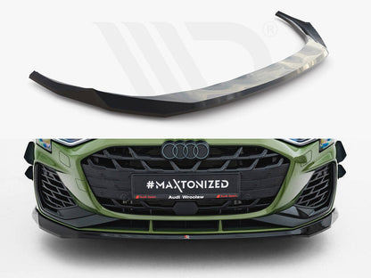 Maxton Design -  Front Splitter V.2 Audi S3 Sportback / A3 S-Line Sportback 8Y Facelift