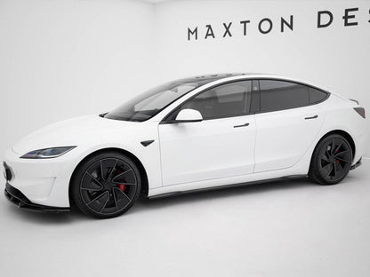 Maxton Design - Side Skirts Diffusers V.2 Tesla Model 3 Performance Mk1 Facelift