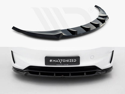 Maxton Design - Front Splitter V.2 Tesla Model 3 Performance Mk1 Facelift