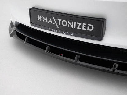 Maxton Design - Front Splitter V.2 Tesla Model 3 Performance Mk1 Facelift